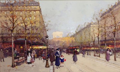 次のアーティストによるアート作品： Eugene Galien Laloue